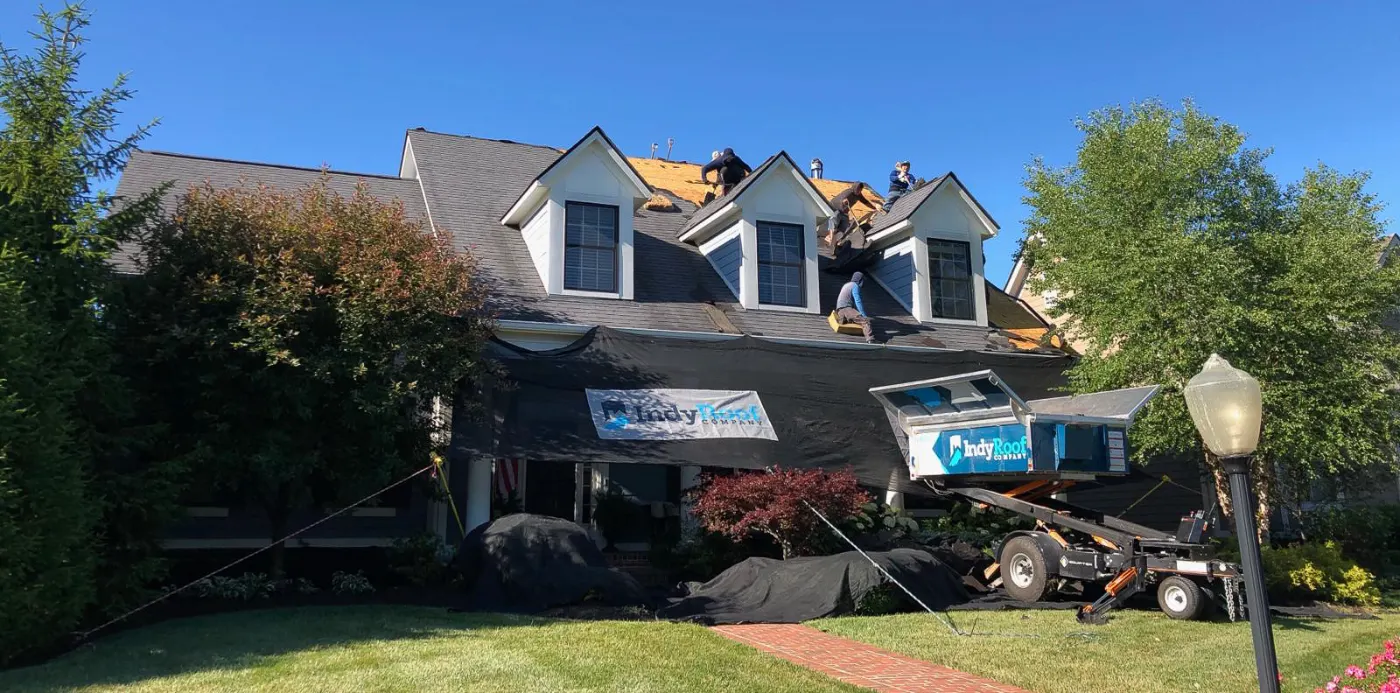 Roof inspection documented on a Glenns Valley home